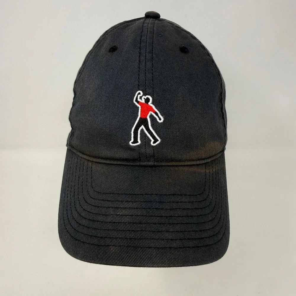 Nike Tiger Woods Heritage86 Dri-FIT Golf Hat Black Fist Pump DA3317-010 OSFM